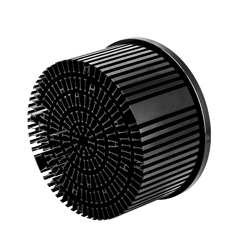 Shenzhen LIKE Diameter 180mm Height 100mm Aluminum Led Light Radiator Heatsink Heat Sink For Pcb 120W