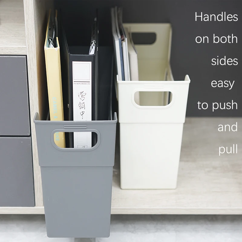 Wholesale cheap file desktop Tray Magazine File Document plastic storage box for sale