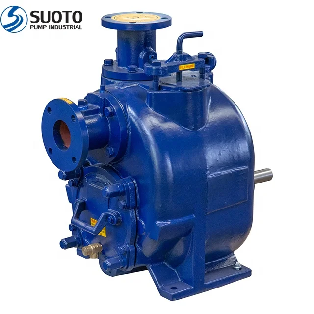 4 6 8 10 12 inch High Suction Self Priming Water Pump for Slurry Sewage Treatment