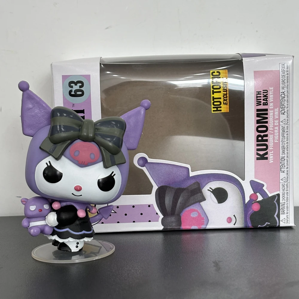 Japanese Anime Christmas Gift 63 Kuromis With Baku Figure Collection Model Toy