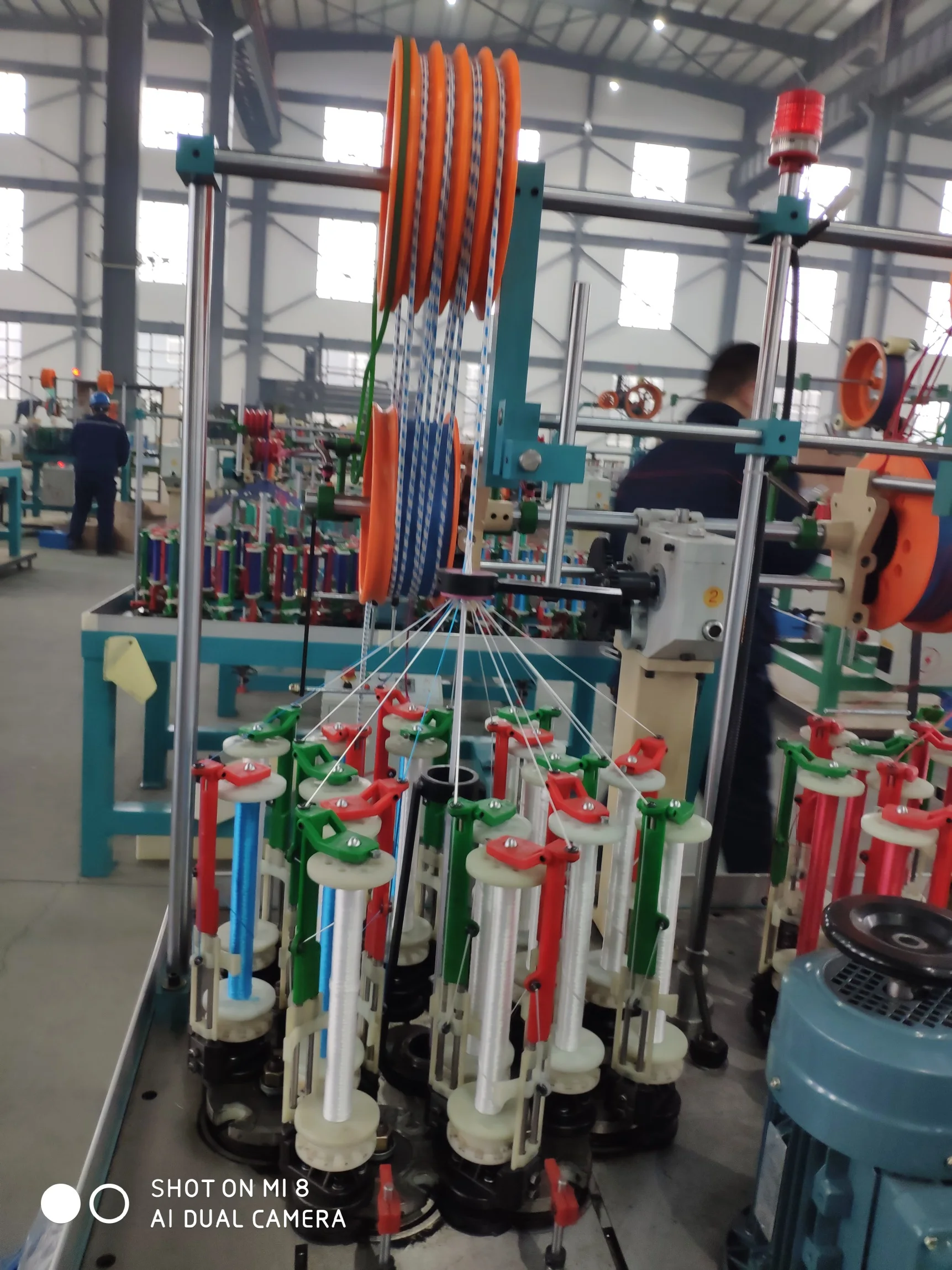 KBL-16-2-130  high speed safety ropes fishing net braid rope braiding machine