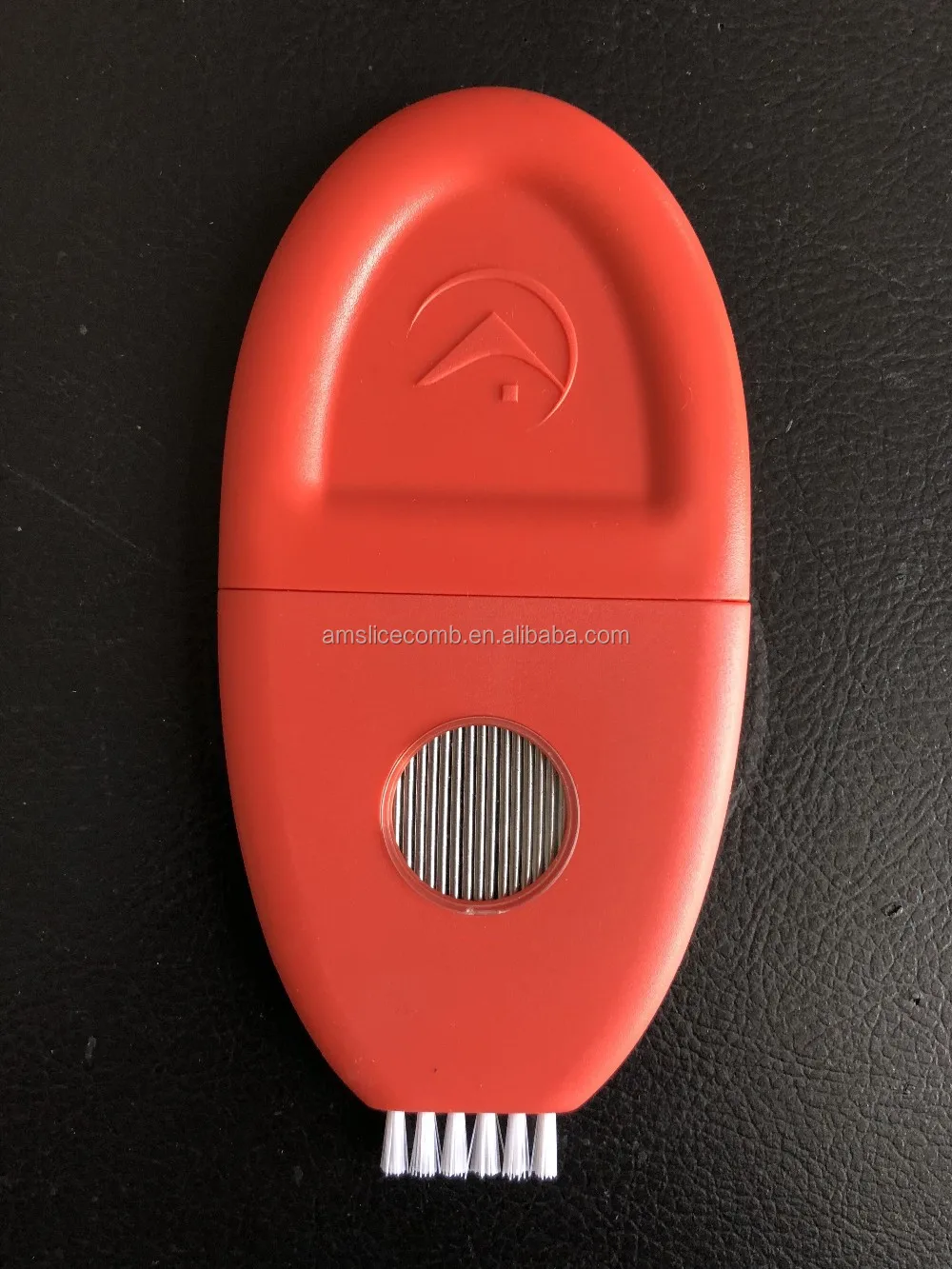 Promotional Grooved flea eggs Terminator Nit Free Kids Rid Head lice remove plastic hair Pet Grooming Comb Dog Cat Lice Comb