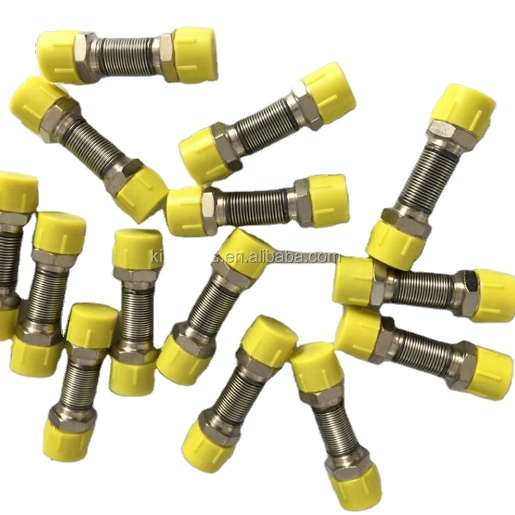 High Quality DN15 1/2MM stainless steel flexible hose screw thread Gas Hose