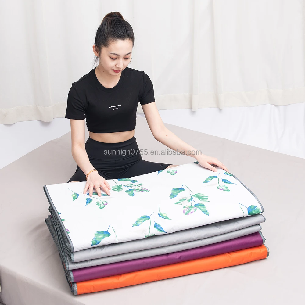 Sunhigh 2023 NEW design Portable Sauna Blanket At Home Heat Sauna Wrap Full Body own patent Sauna Blanket with safety protection
