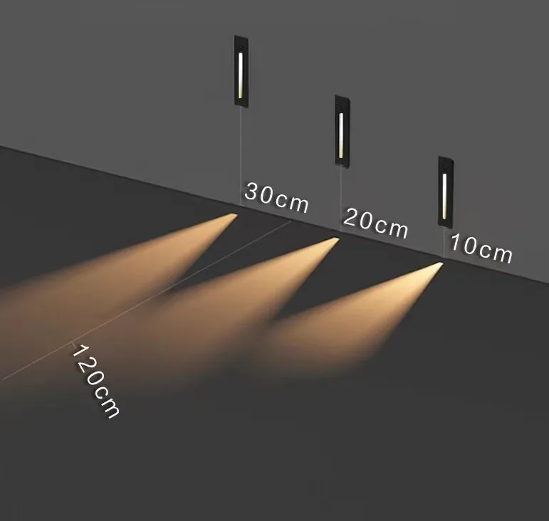 3w Indoor and Outdoor Light Sensing Embedded Led Wall Lamp Foot Lamp Aluminum Corner Lamp Outdoor Corridor Stair Step Light