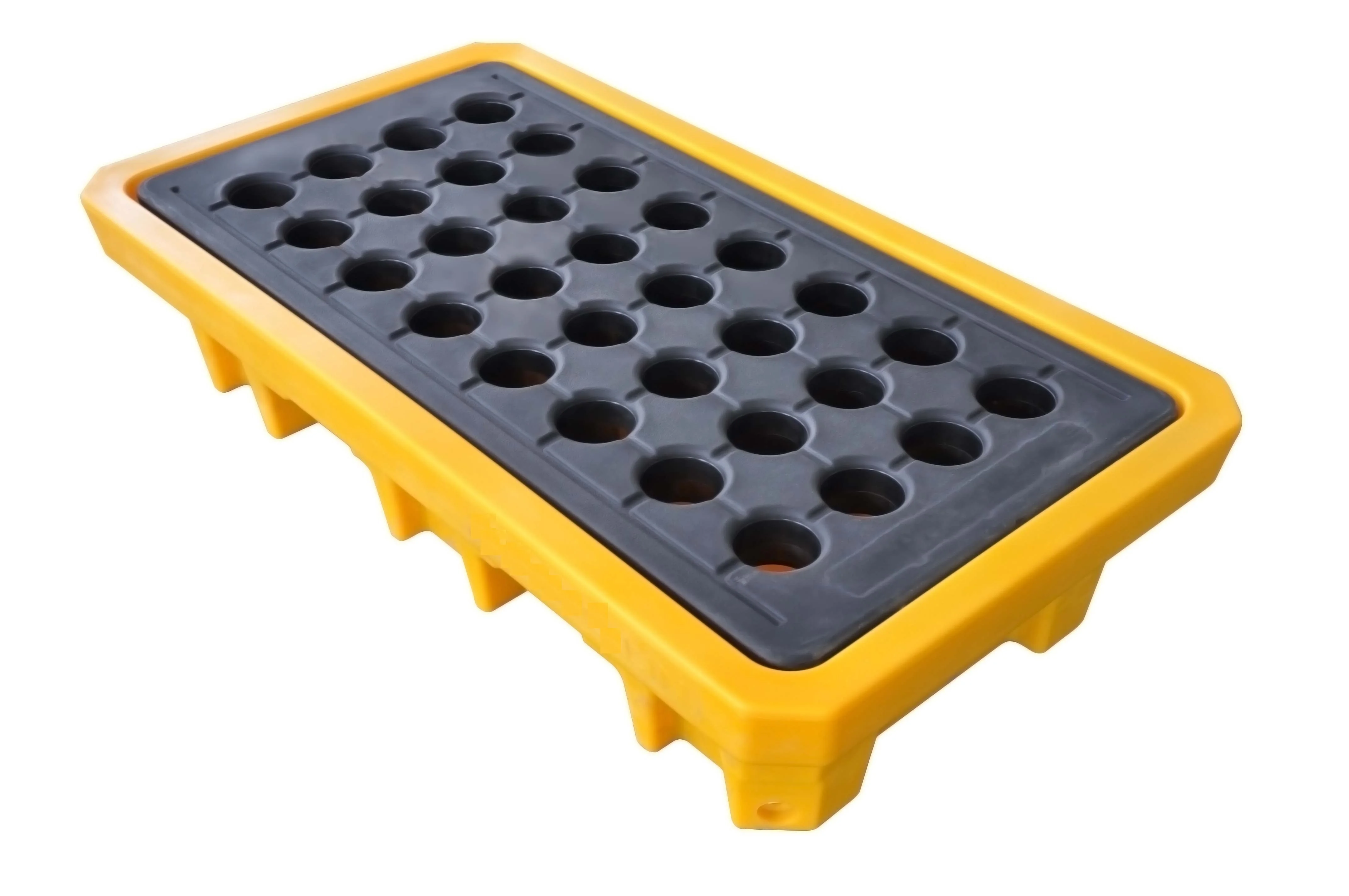 ZOYET Spill Prevention Containment & Control Pallet, Oil Drums Spill Containment Pallet for 2pcs 200L drums