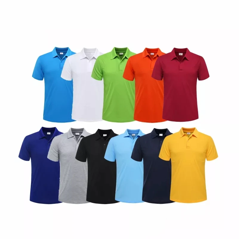 Customized Embroidered printing Company Uniform Polo Shirt logo brand design Mens Golf Polo Shirt