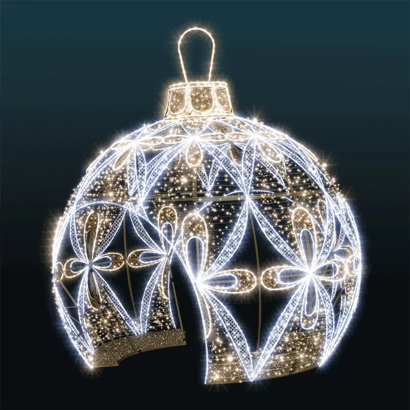 Новинка 2022, новогодний декоративный светильник, 3d большой шар в форме земли, сферическое освещение