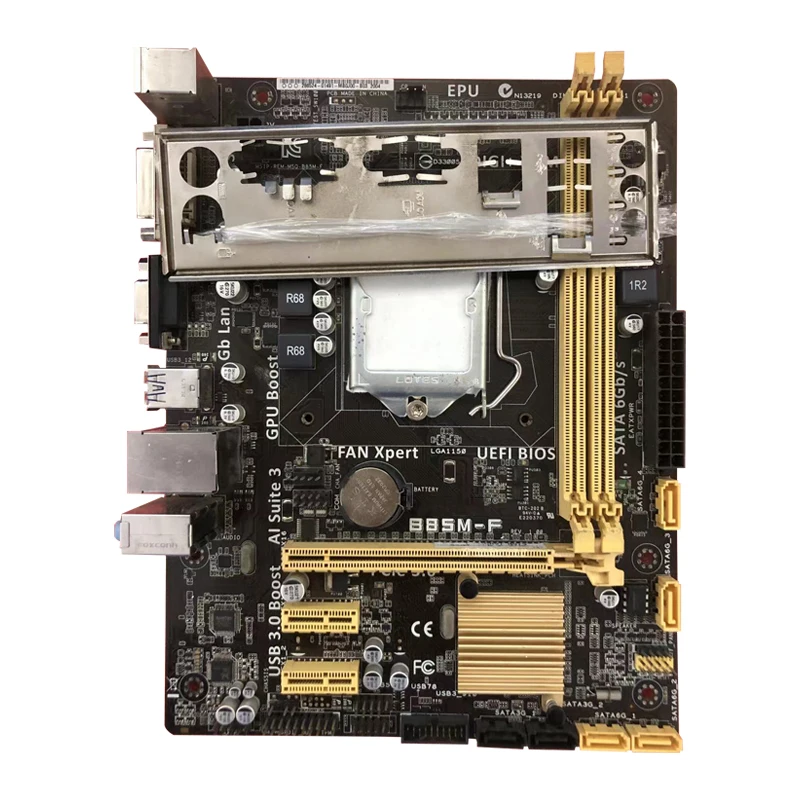 Desktop Motherboard B85M-F DDR3 LGA1150 B85 Solid State  ssd Motherboard Perfect Test Good Quality For ASUS