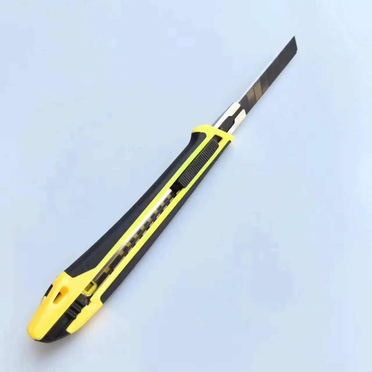 Heavy Duty Stainless Steel Knife Cheap Utility Knife 9mm Rubber Coated Home Office Knife