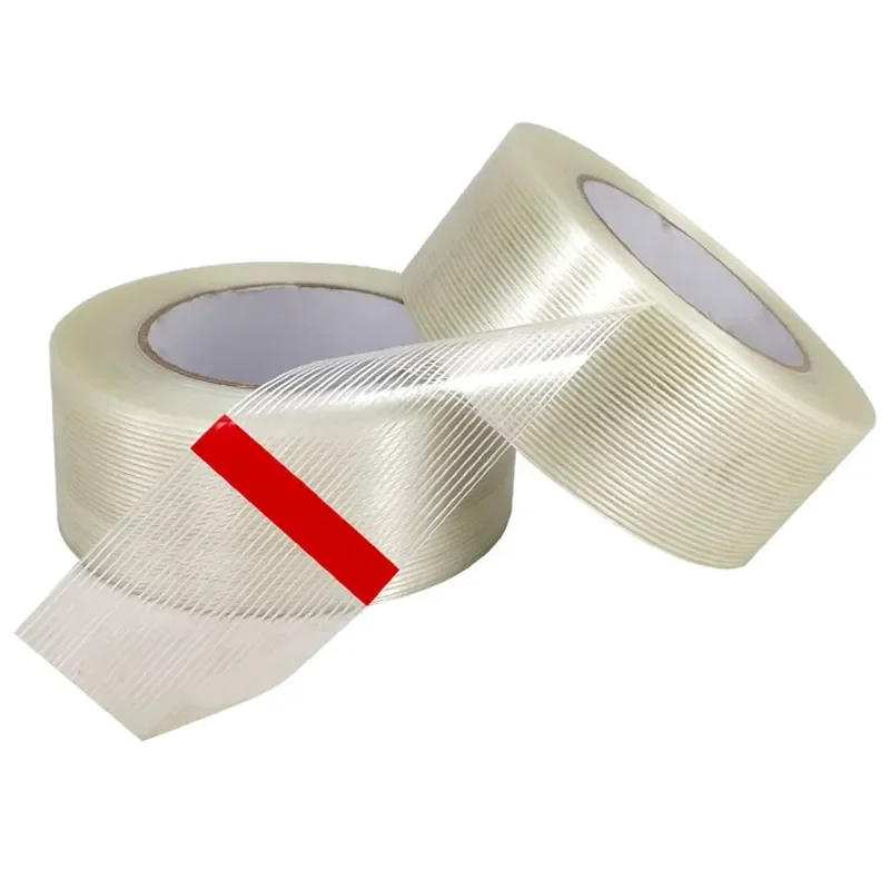 Fiberglass Filament Reinforced Strapping Tape Self Adhesive Mono Straight Filament Tape