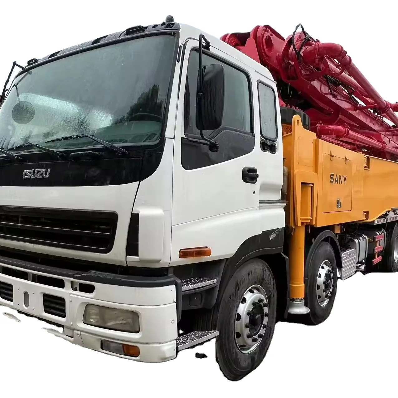 Cheap Sany pump truck 42m with Volvo chassis Putzmeister 48M 42m 37m CONCRETE PUMP TRUCK on sale