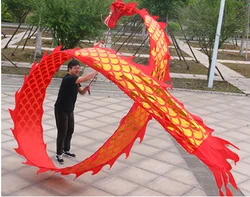 8M Fitness Square Dragon Dance Ribbon Drama Performance Adult Outdoor Sports Entertainment Props gymnastics ribbon