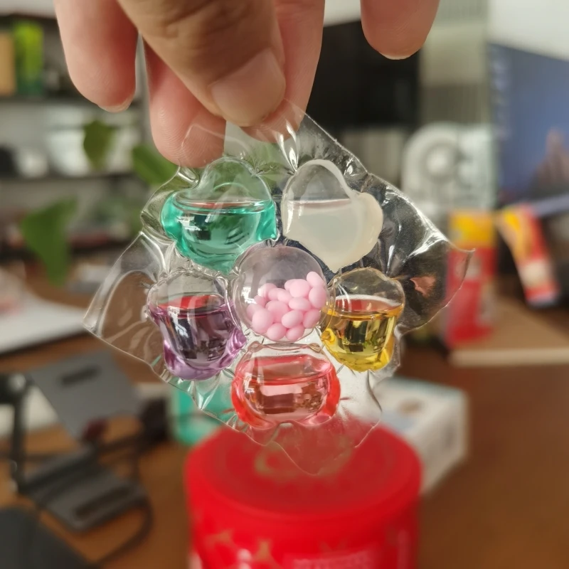 Ariel Couture Fragrance laundry detergent soap beads washing pods capsule manufacturer, HE 6 in 1 tough stain removal laundry