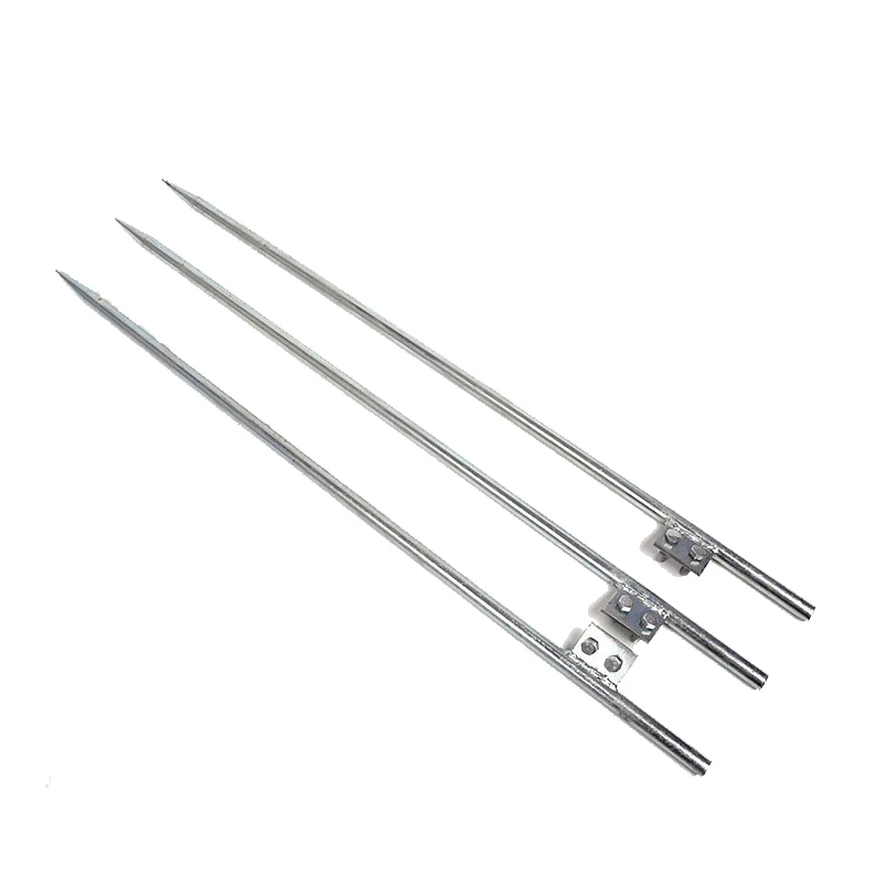 
New Listing High Quality Customized of Various Grounding Electrode Galvanized Carbon Steel Rod 