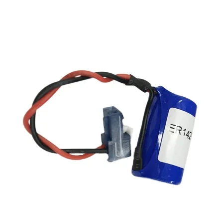 CTECHi 3.6V  1200mAh ER14250 Lithium Battery backup battery with plugs connectors