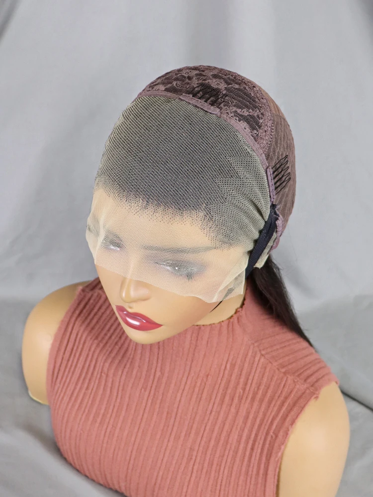 LINDALHAIR 13X4 Pre Plucked With Baby Hair 18-30 Inch Straight 200 Density Glueless Transparent Lace Frontal Wigs Human Hair