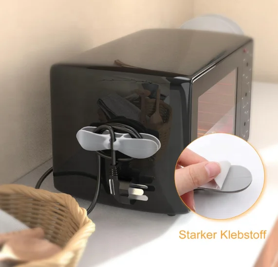 Manufacturer Hot seller Ningbo Consumer Accessories Retractable Desktop Cable Management Office School Charging Cord Organizer