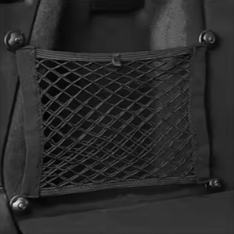 High elasticity storage bags for cars, elastic storage mesh bag at the back,car trunk storage bag