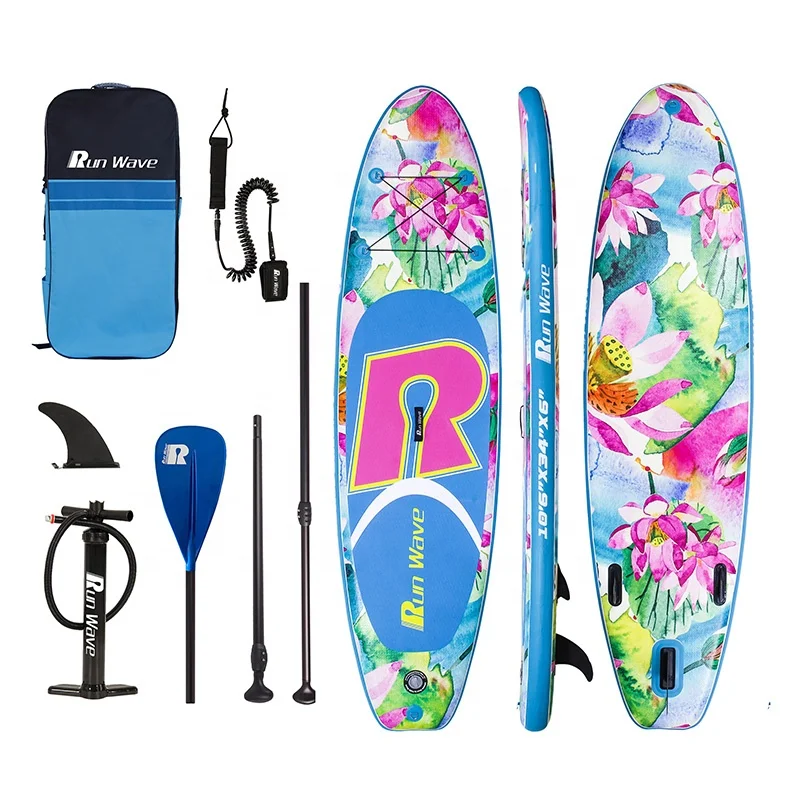 Надувные весельные доски Runwave, доска для серфинга для водных видов спорта