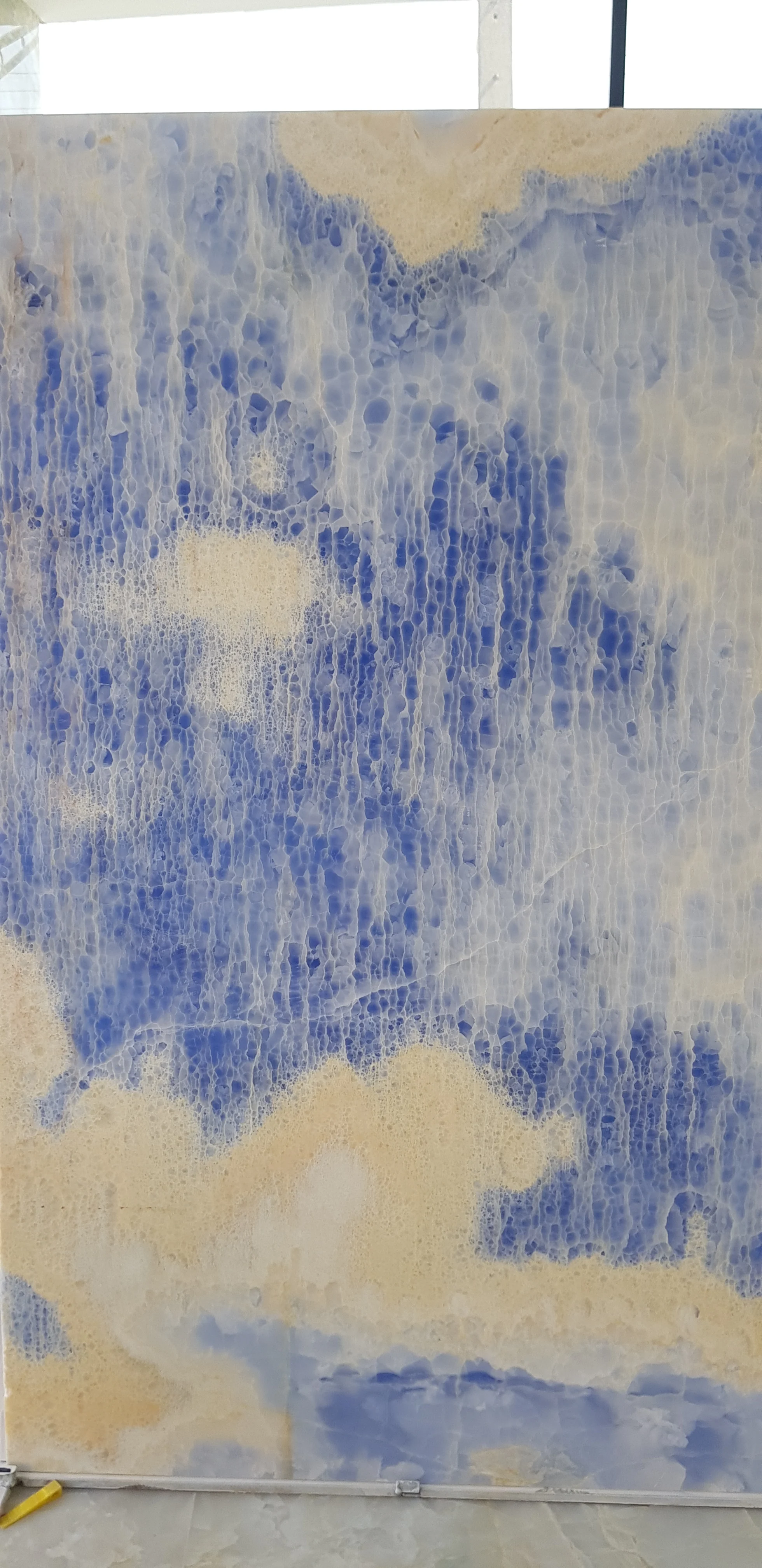 Blue Onyx Stones Natural Transparent Marble Stones Slabs Tiles for Hotel Villa Decoration Polished Onyx Marble Floor Wall Panels