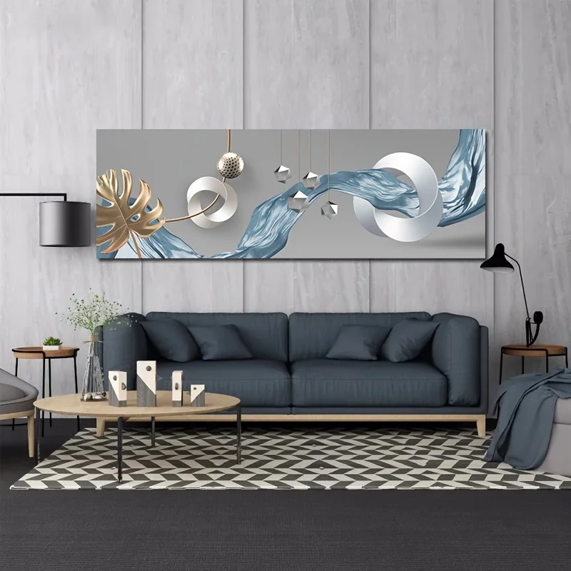 Modern Fashion Home Decor Luxury Wall Painting Canvas Print Floating Frame Paintings Wall Art Living Room Home Decor Products