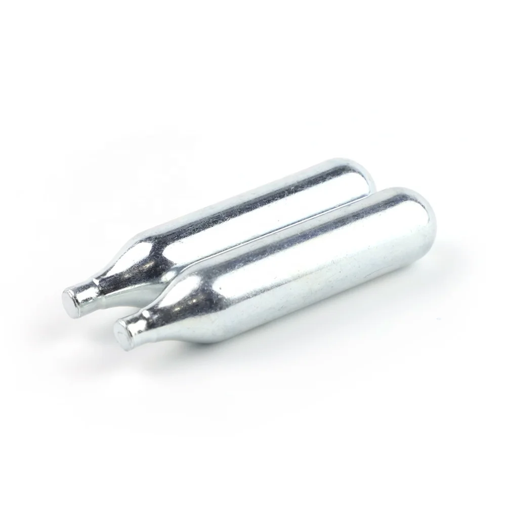 
12g Mini CO2 Cylinder/Cartridge with Non-threaded Neck 