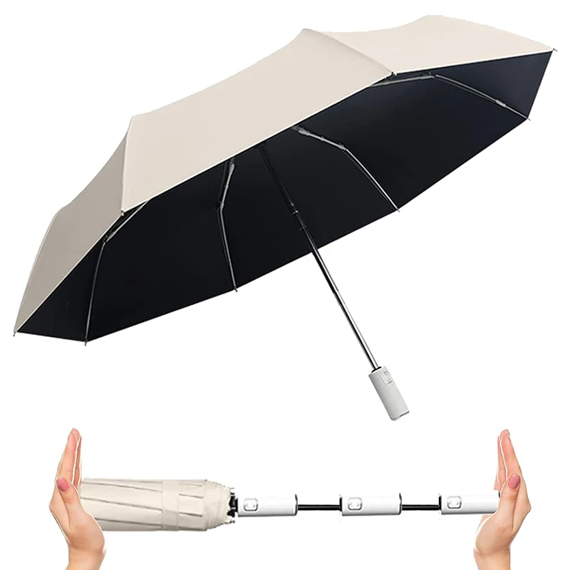 Paraplui Windproof 3 Fold Travel Automatic Umbrella Easel Strong Wind Umbrella With Logo For The Rain