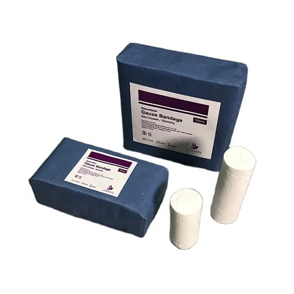 Medical absorbent gauze bandage , W.O.W. gauze bandage , with CE and ISO certificates