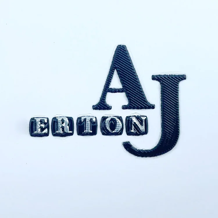 
Apparel Accessories Custom Printing 3d Embossed Silicone Logo Heat Transfer Label Heat Transfer Logo For Clothing 