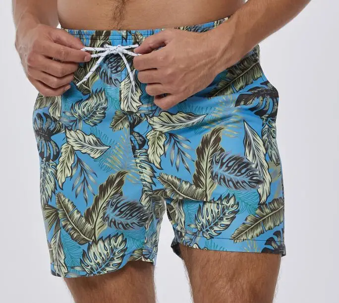 2024 Casual Swimwear Printed White Short Trunks Swim Pants Surf Board mens swim shorts summer shorts