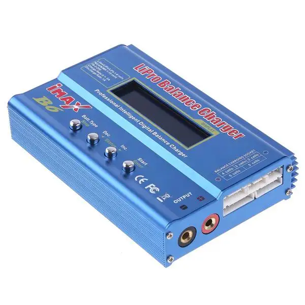 IMAX B6 80W 6A RC Toy Lipo Battery Balance Charger Discharger Dual Power Lipo Nimh Nicd Charger With Digital LCD Screen