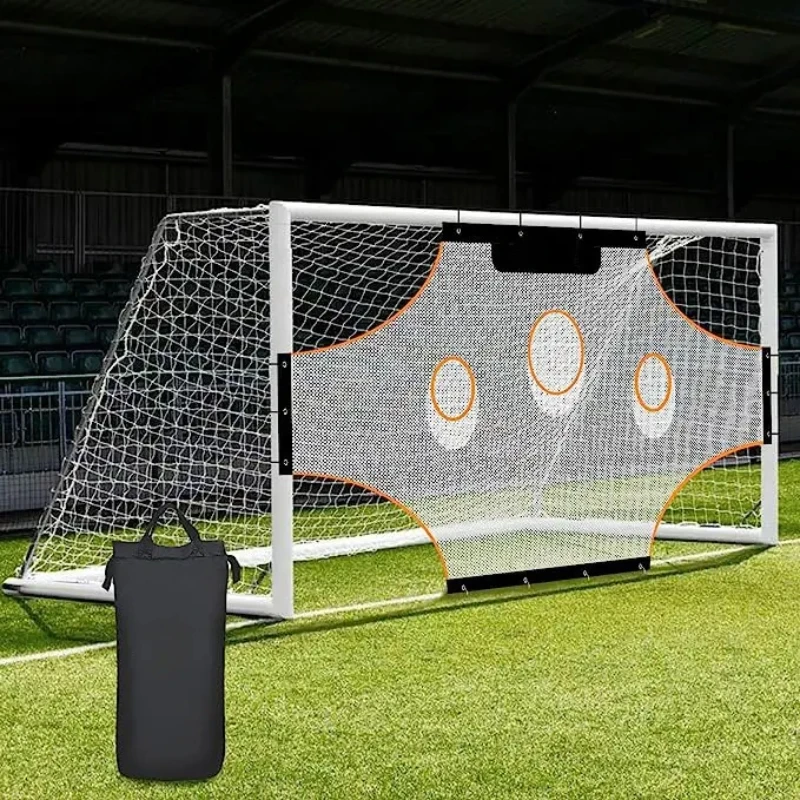 TY-1069A Portable Soccer Field Goal, Soccer Practice Training Soccer Goal Net Rebound Net