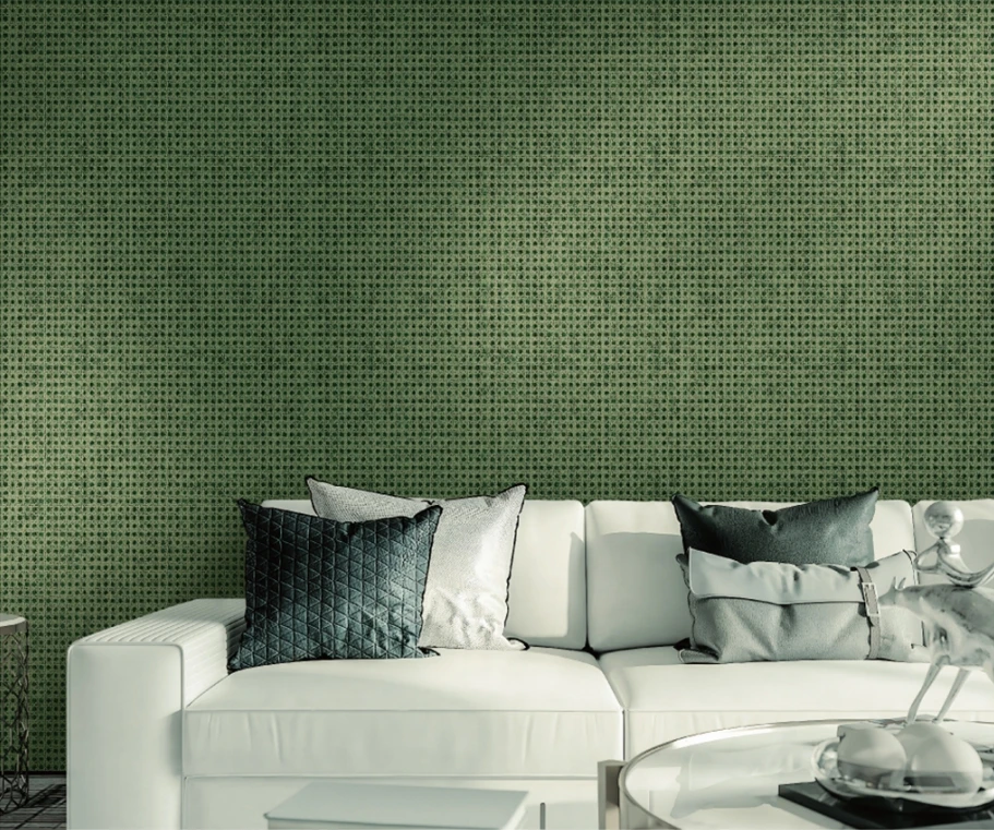 2024 Plain PVC Wallpaper Rolls Wall Paper 3D Home Decoration For Living Room