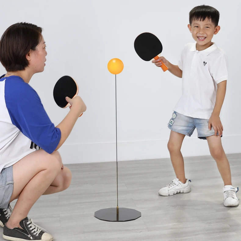 вал Настольный теннис тренер одиночной для настольного тенниса для взрослых и детей отскок Настольный теннис тренер