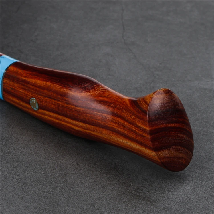 OEM New style 8.4 Inch Handmade Kitchen Knife Damascus Steel Meat Knife