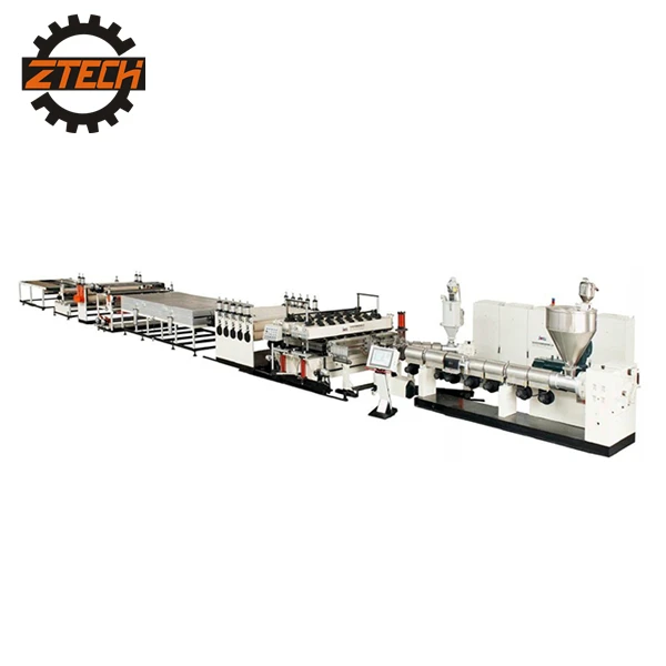 PP Hollow Sheet Plastic Building Formwork Board Machine / Production line