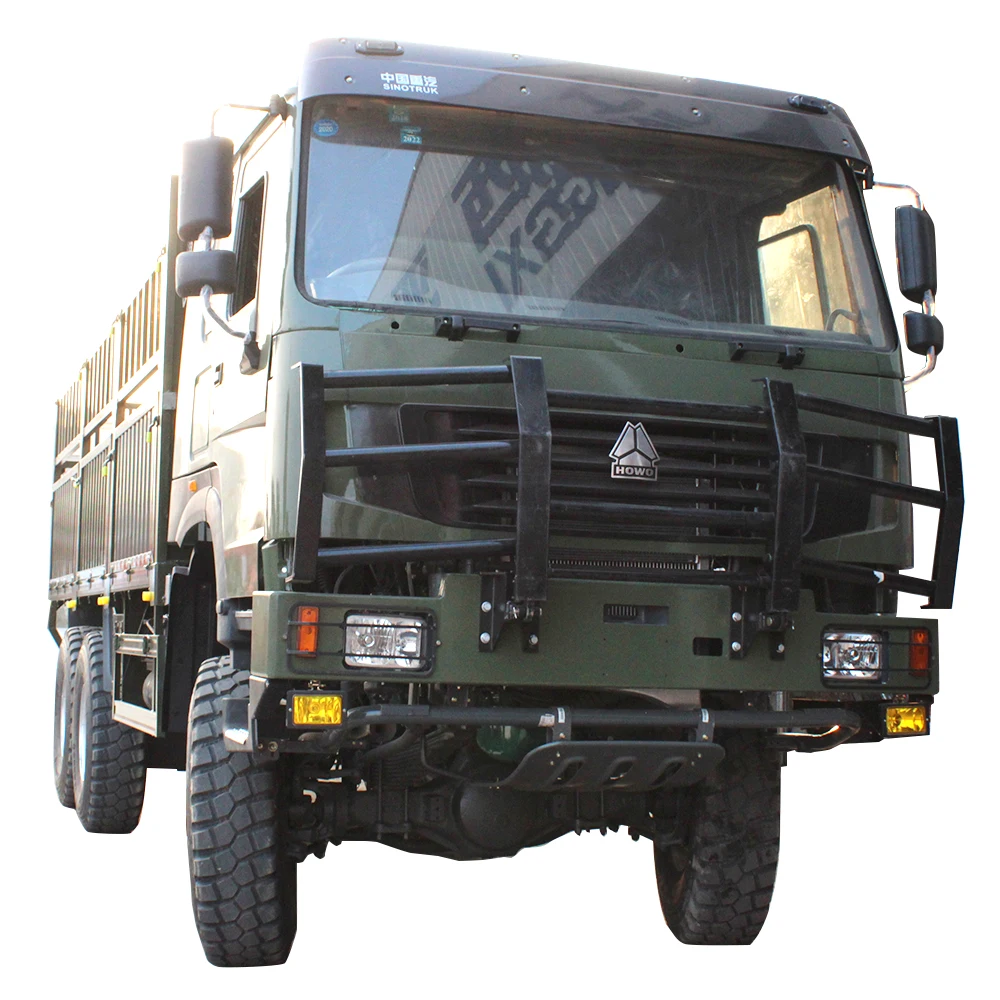 Sino Truck Howo 6x6 Off Road 6 Tire 10 Wheel RHD LHD Full Wheel Drive AWD Lorry Cargo Tipper Dump Trucks Used