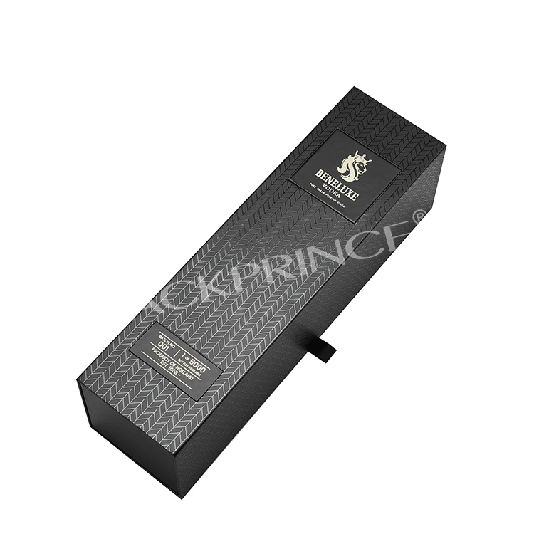 Роскошная пустая Магнитная бутылка для ликера вина Vodkas Подарочная коробка бутылок с логотипом на заказ