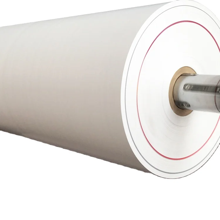 Factory cheap price 48gsm 70gsm 65gsm big large rolls thermal paper jumbo roll 55gsm
