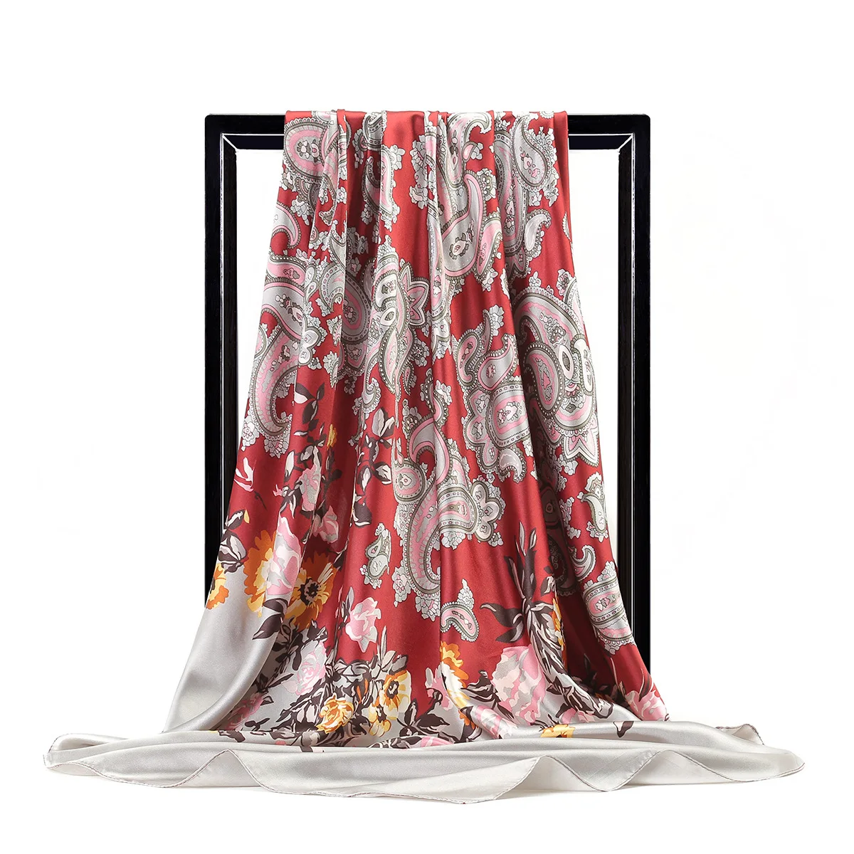 Оптовая продажа индивидуальный принт логотип клетчатый Роскошный дизайнерский мягкий зимний шарф из пашмины для мужчин и женщин кашемировый на зиму