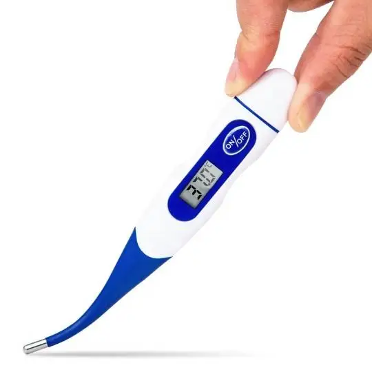 Oral Underarm Armpit Rectal Test Baby Child Kid Adult Fever Flexible Probe Clinical Basal Digital Thermometer