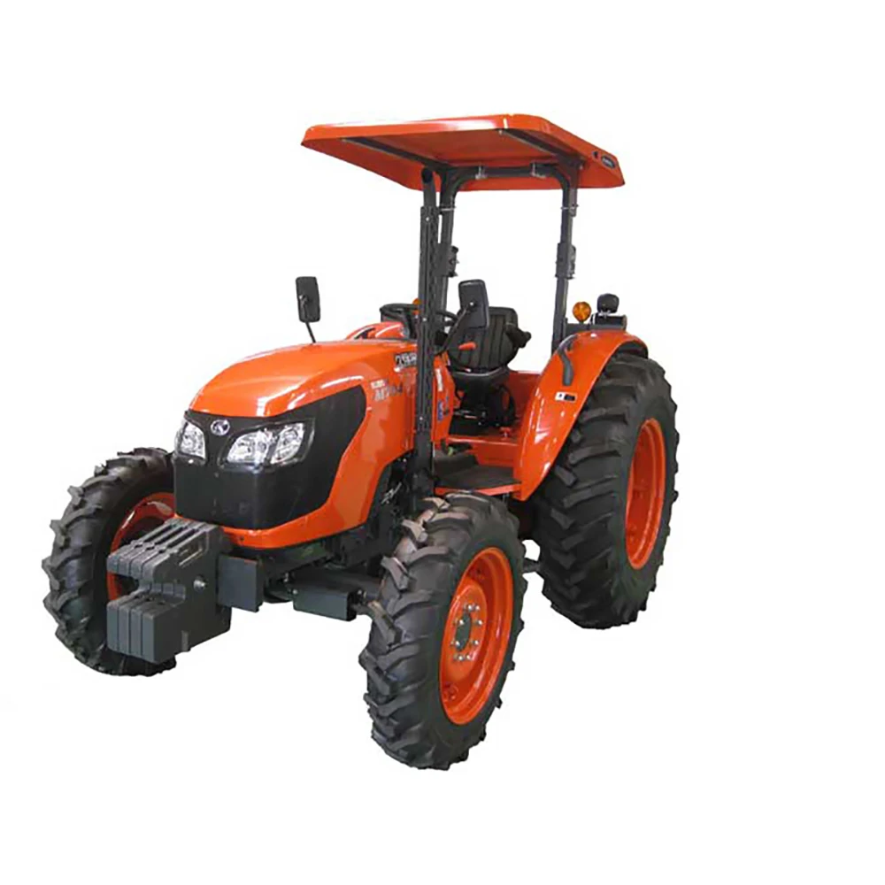 Factory direct sales of new four-wheel drive small agricultural tractors with 55HP-110HP high-power loaders and backhoes