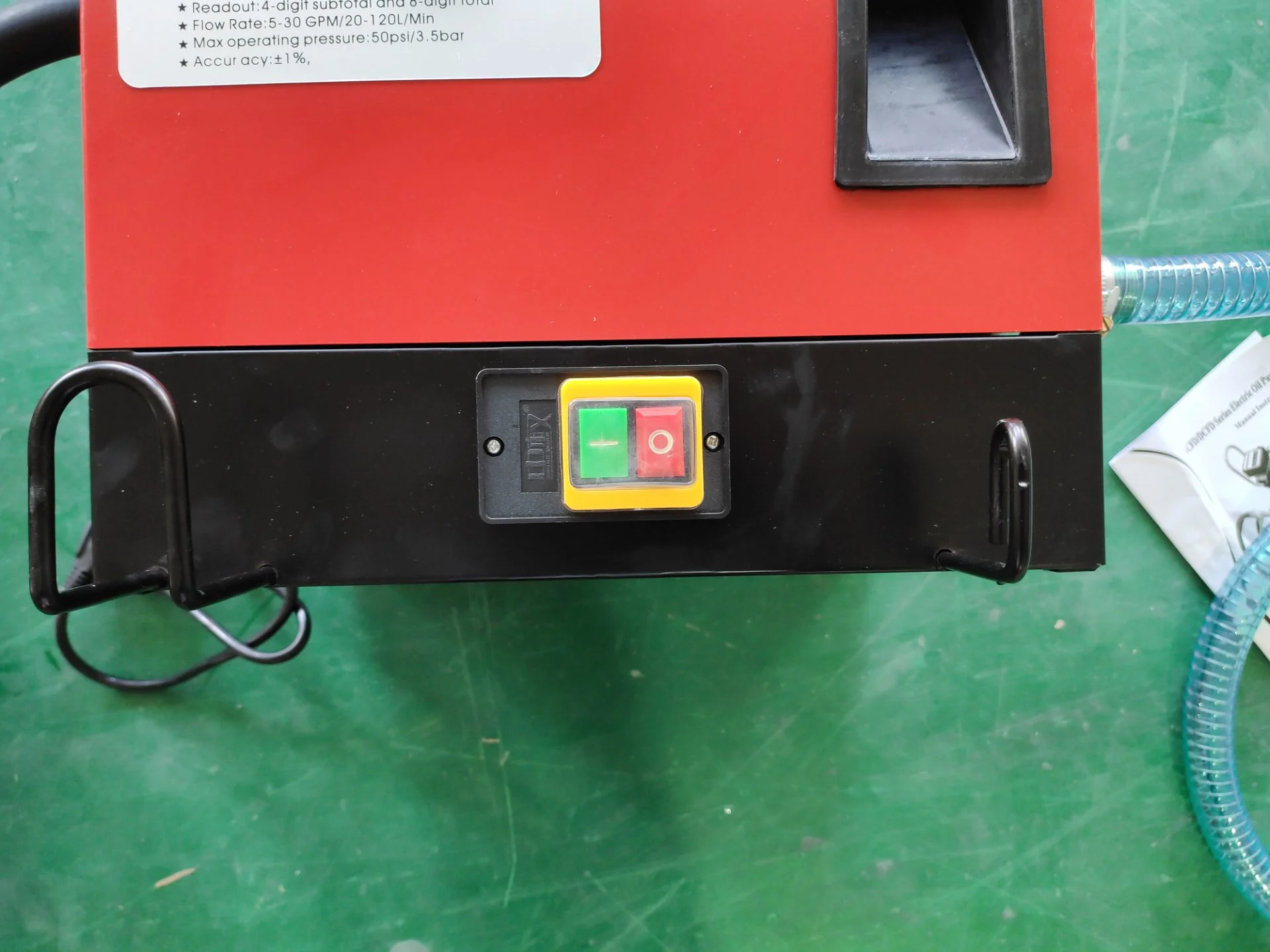 AC Fuel Pump Transfer Kit Portable Fuel Dispenser Pump Set  230v Mini Diesel Transfer Refueling Equipment with Meter