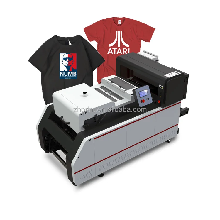2024 hot sale a3 all-in-one dtf printer I1600 roll to roll for T shirt label heat transfer  a3 all-in-one dtf printer