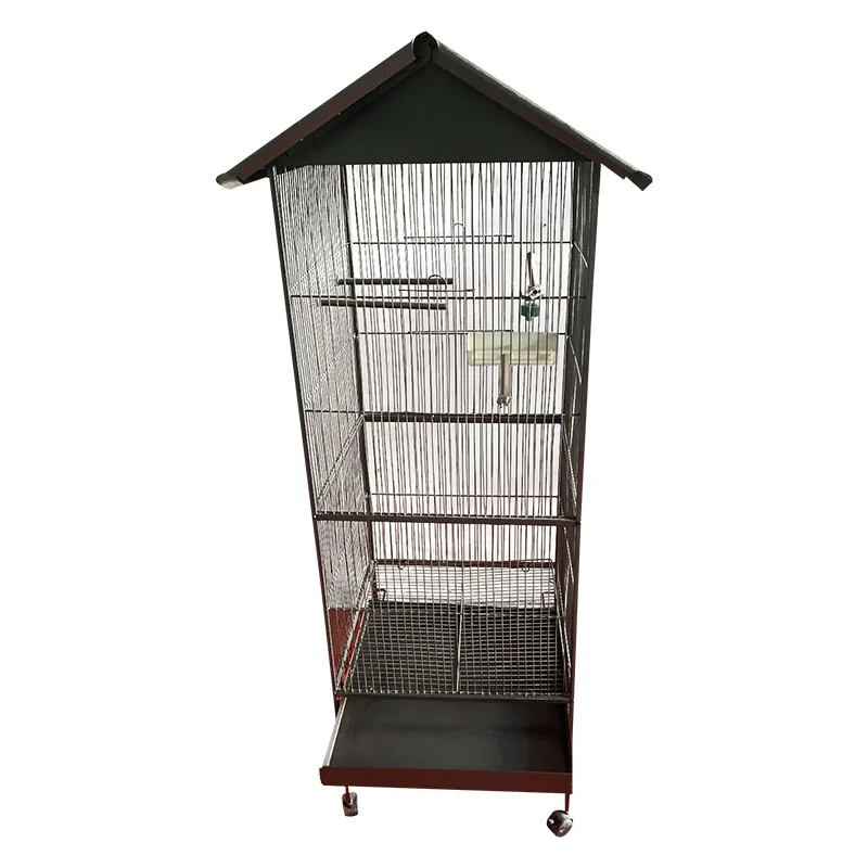 pagoda top metal Bird Cage for Canary/Finch/Cockatiel/Aviary/ Parakeets/ Budgies/ Macaw/ Conure