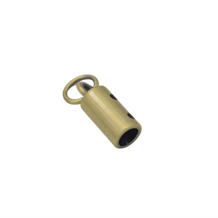 Factory Direct Sale Custom Zinc Alloy Stopper Garments Accessories Lock Cord String End