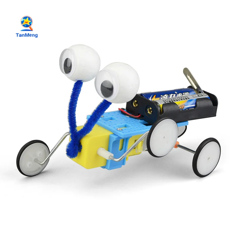 DIY Crawler Robot Creative Electric Robot Educational Toys Stem Science Kit