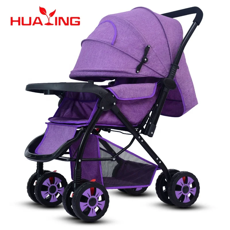 Wholesale Custom Lightweight Multifunctional Folding Baby Pram Pushchair Baby Carriage
