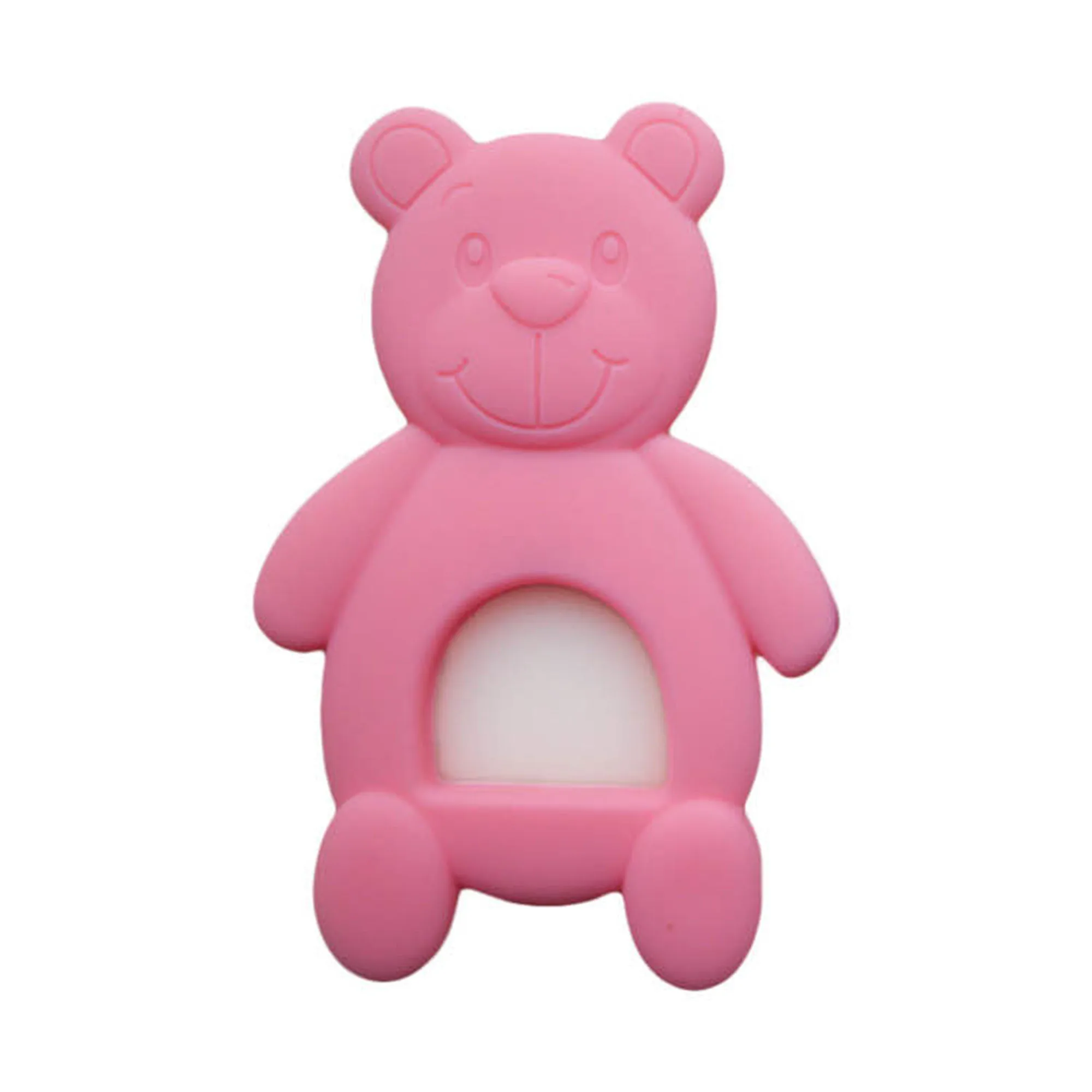 Hot sale Safety Squeaky Baby teether Chew Toy in natural rubber silicon